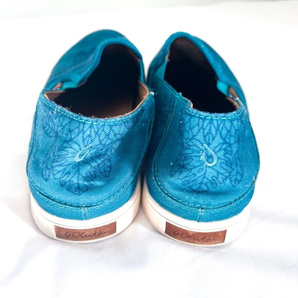 OluKai Pehuea Pow! Wow! Slip On Shoes 10 - Picture 8 of 13